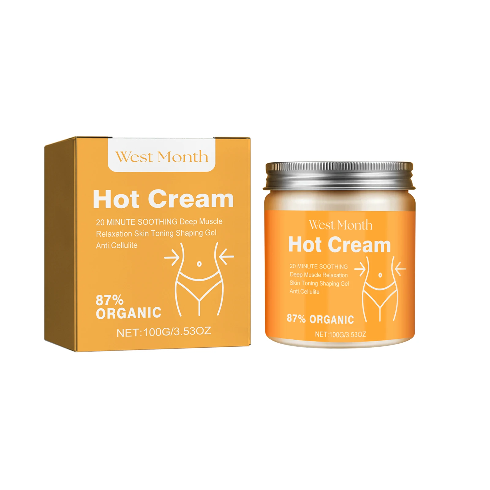 Body Sculpting Cream Massage Skin Legs Arms Waist Full Body Universal Firming Cream