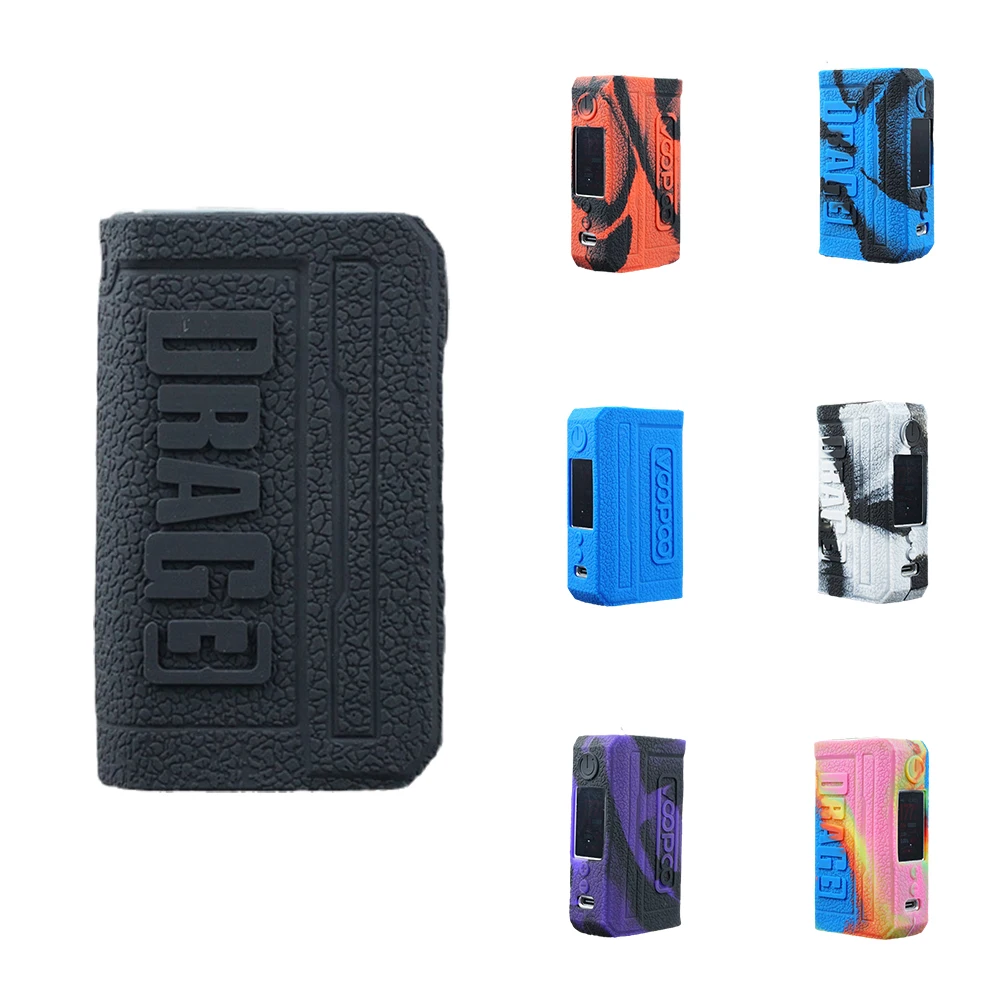 Protective Silicone Case For Voopoo Drag 3 Mod Kit Durable Skin Sleeve Cover Wrap Gel Case Shield