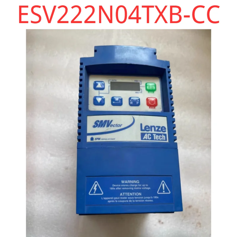 Second-hand test OK Inverter ESV222N04TXB-CC 2.2KW input voltage 380V Fast Shipping