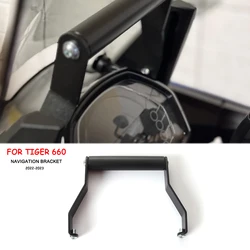 For Tiger 660 Accessories GPS Smart Phone Navigation Mount For Tiger660 2022-2023 Motorcycle Mounting Bracket Adapter Holder