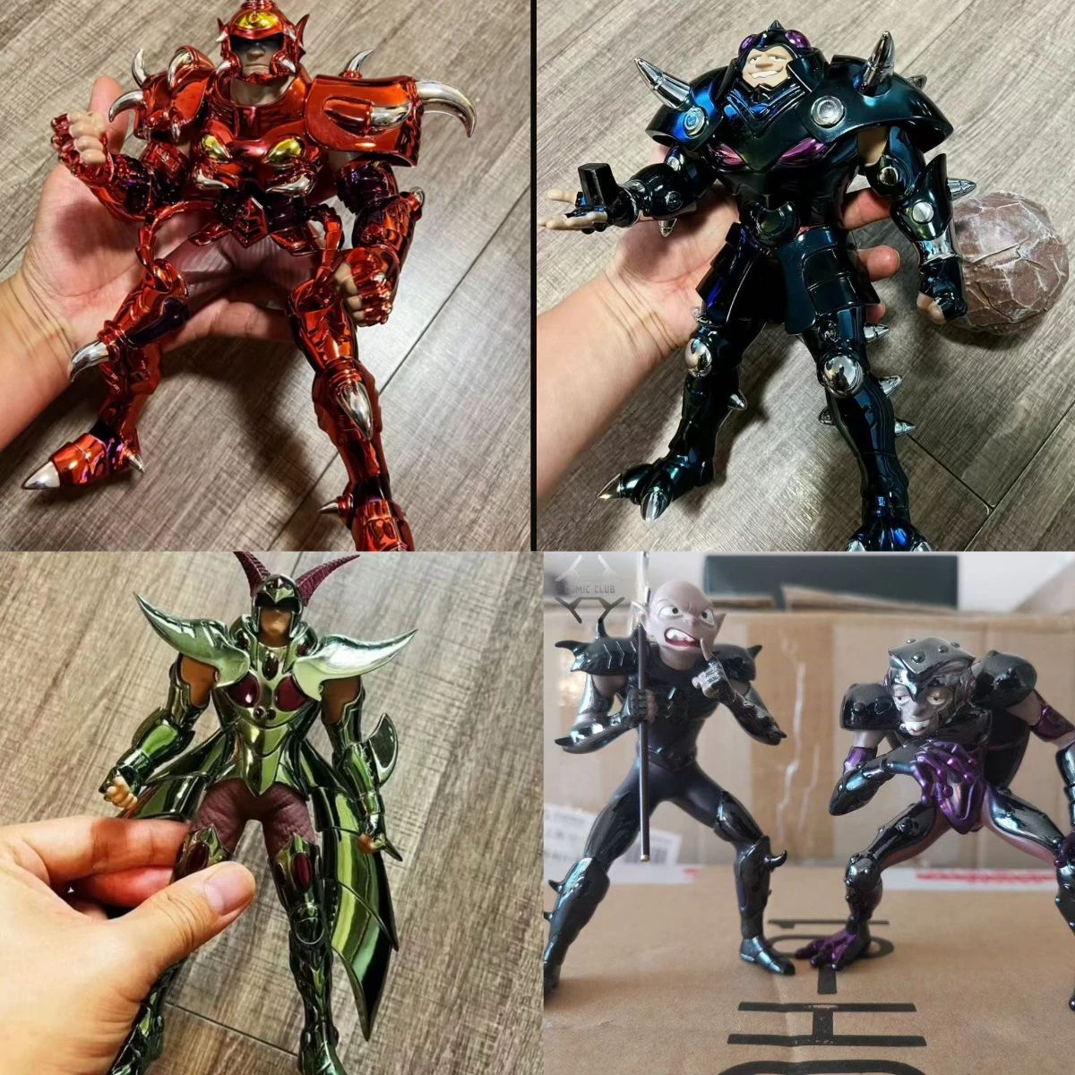 Saint Seiya Myth Cloth EX Exército de Hades 108 Espectros do Submundo Manto Negro Cíclope Gigante Cavaleiros do Zodíaco Figura de Resina GK