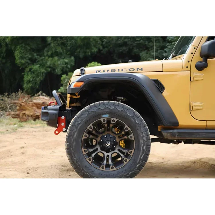 Jeep Wrangler Jk Accessories 4X4 Fender Flares Black Wheel Arch Fender Flares 10 Sets Yz with Led Light for Jeep Wrangler Jk