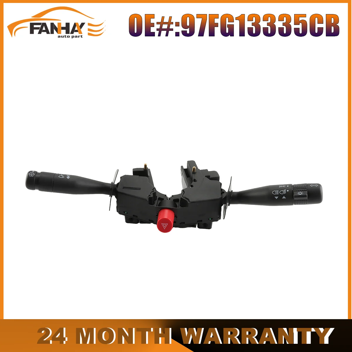 Interruptor Combinado de Señal de Giro y Limpiaparabrisas 97FG13335CB 1E0066120A 1013709 para Ford Ikon 2000-2005 para Ford Fiesta 2000-2009