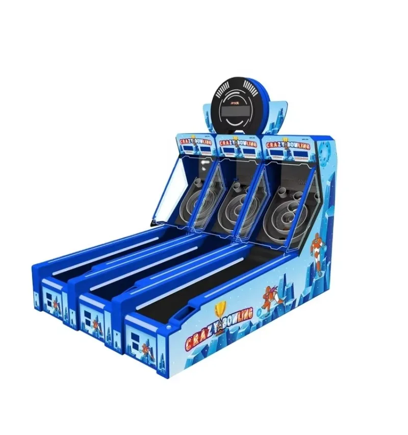 Bowling Ball Drilling Machine 3 Players Indoor Amusement Bowling Game for Alley Entertainment Center Custom