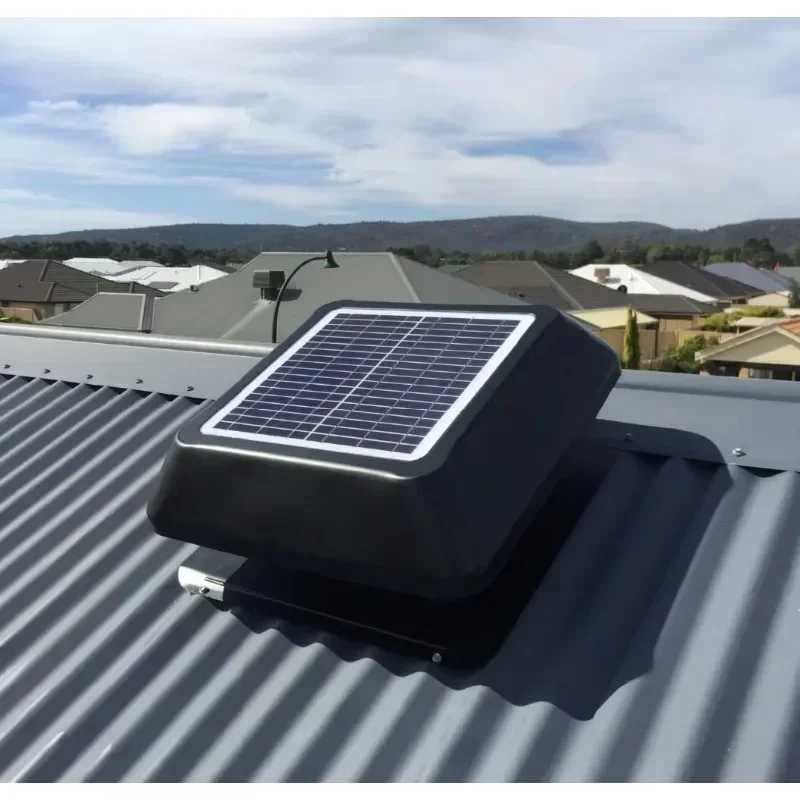 Sistemas hvac eco extrator movido a energia solar refrigerador de ar do deserto circulador de ventilação de telhado ventiladores de exaustão industriais ventilador de ar de turbina