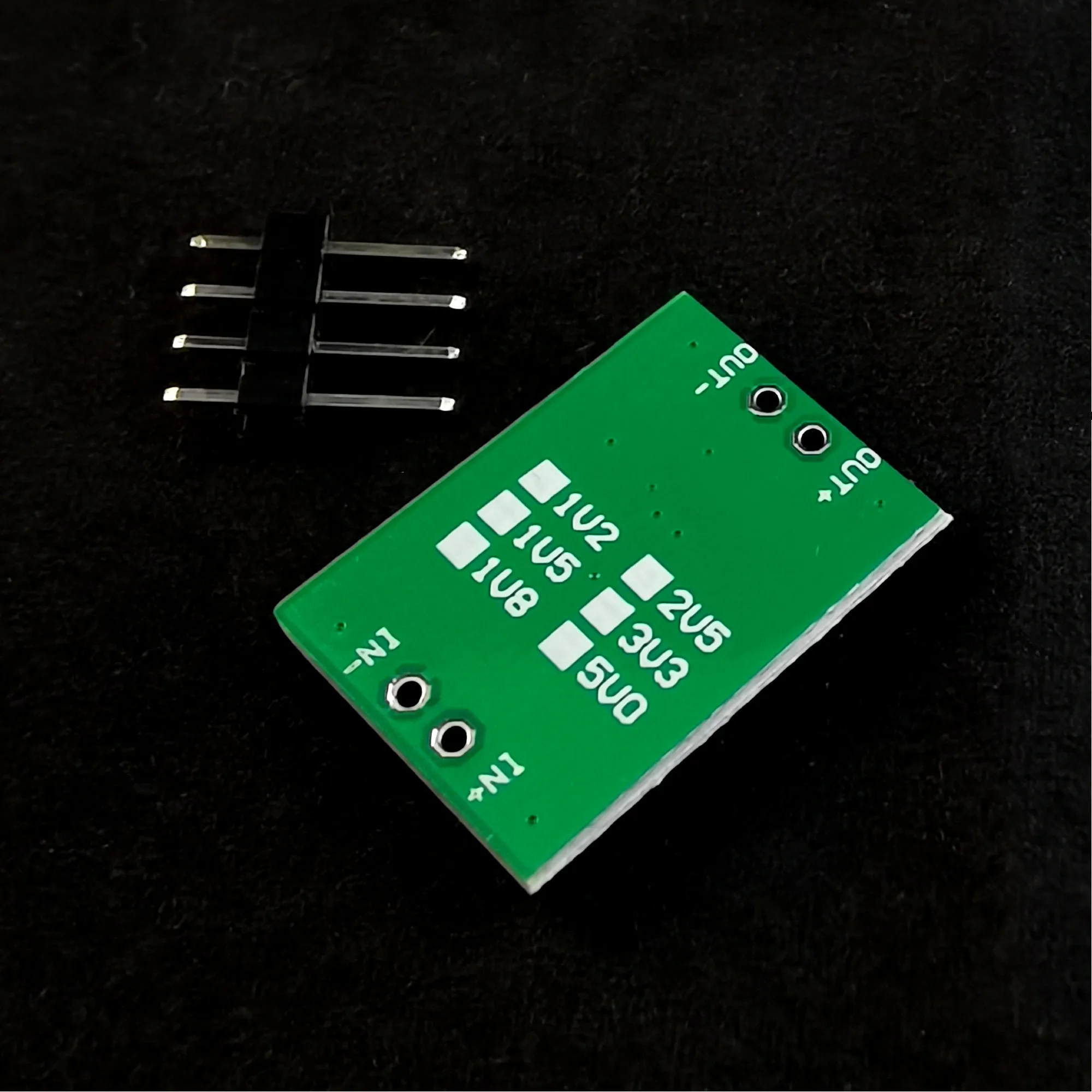 AMS1117 modul konversi tegangan linier, 1.2V 1.5V 1.8V 2.5V 3.3V DC-DC untuk percobaan DIY Arduino Breadboard