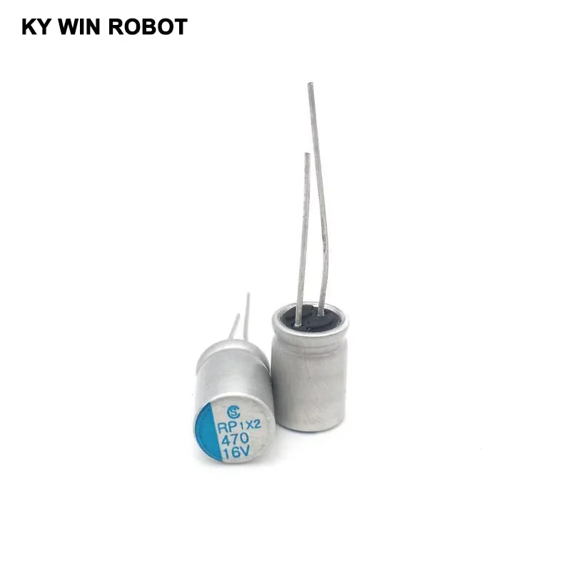 

16V470UF 8*12 DIP Solid Electrolytic Capacitor 470UF 16V 8X12mm Solid Sate Capacitor High Quality
