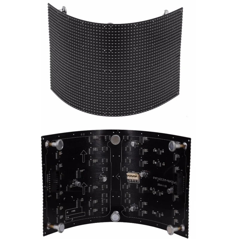 

LED Flexible Dot Matrix Module Display Indoor Pixel P2.5 P3 P4 Full Color Video Soft Screen