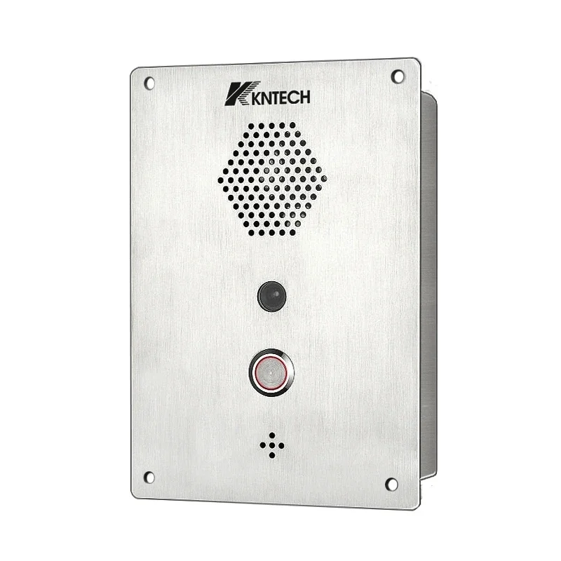 2023 Super Strong Function Robust Voip Version Public Elevator Intercom Sip Wireless  Two-Way Video Emergency Phone KNZD-37