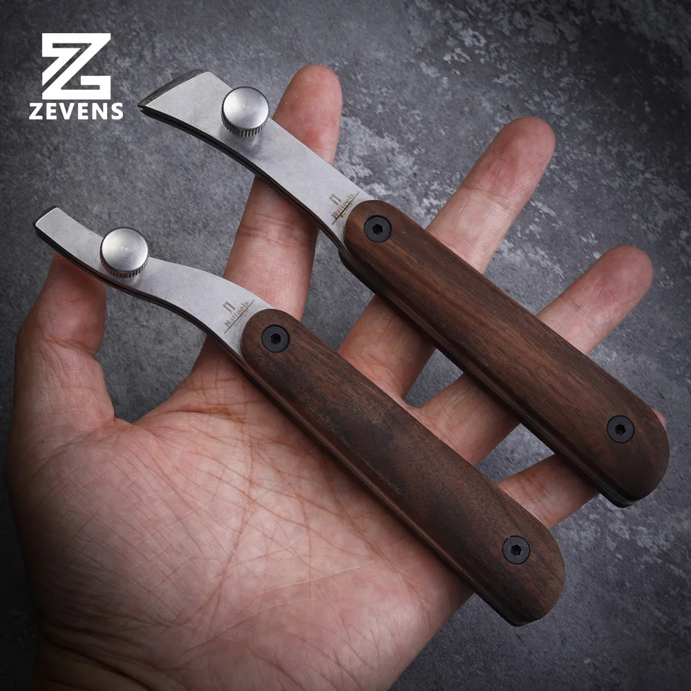 (for 1 piece) Edge Groover & Creaser Set - Integrated Keel Edge Groover, Grooving Tool with Wooden Handle