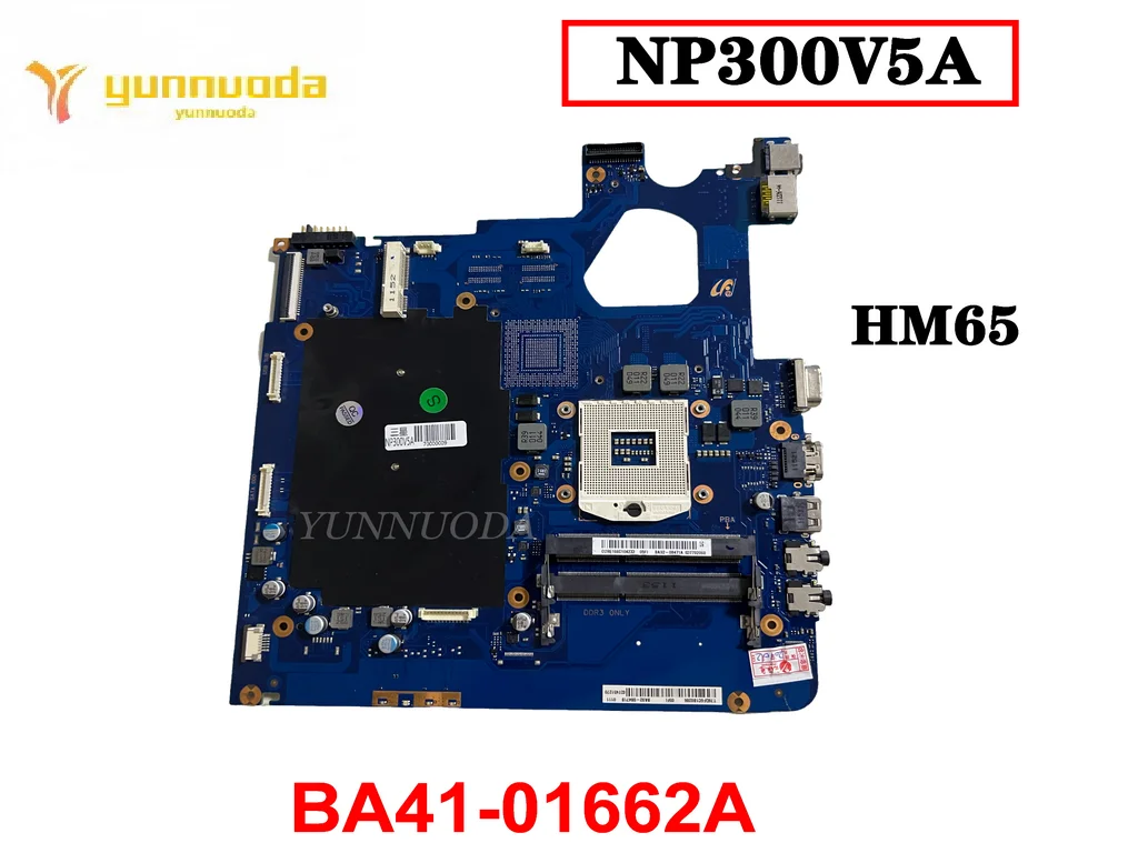 Original for Samsung NP300V5A laptop motherboard NP300V5A HM65 BA41-01662A BA92-08471A tested good free shipping