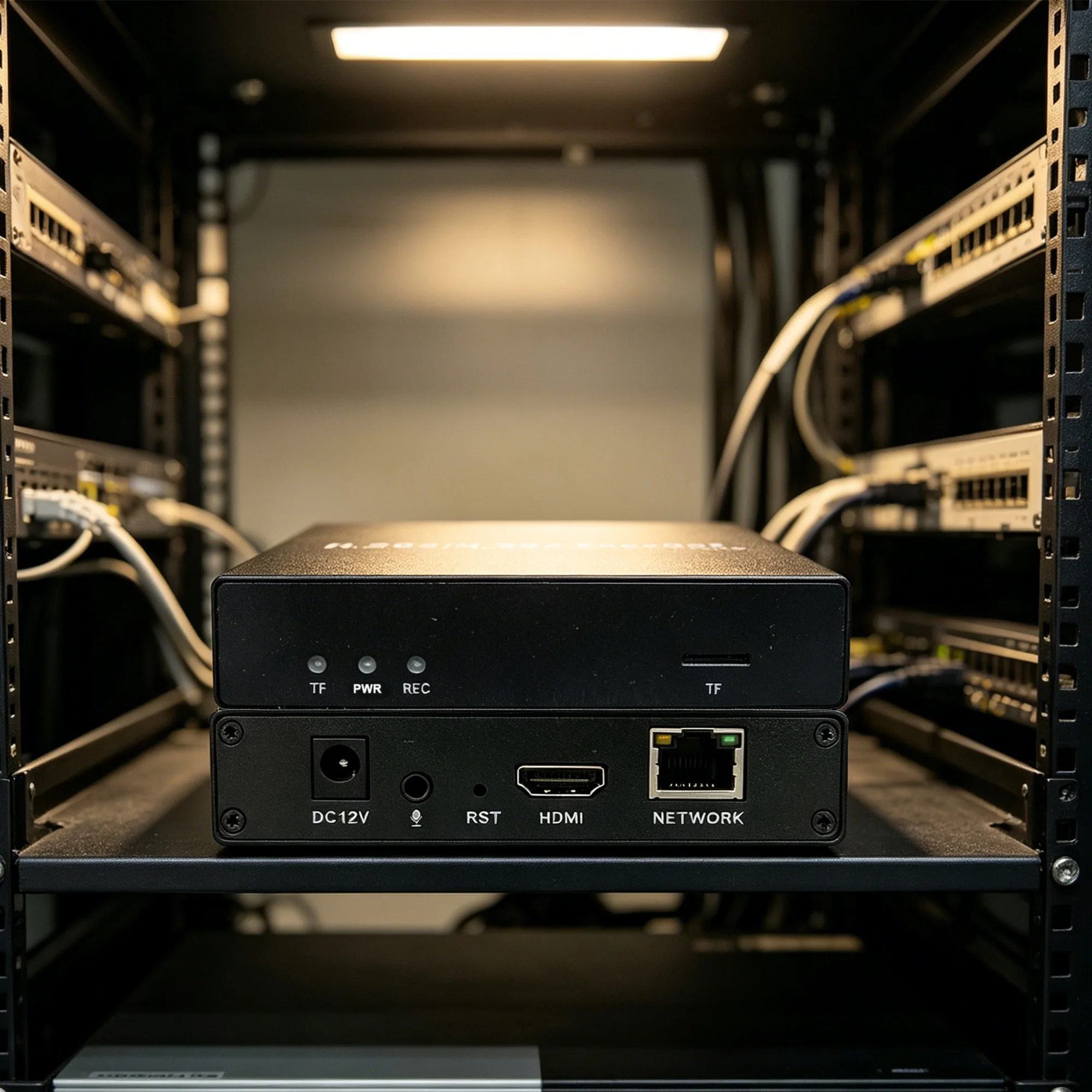 HD 4K Encoder Live Streaming H.265 HEVC H.264 WiFi HDMI naar IP Video Encoder met TF-kaart opname RTMP RTSP SRT UDP HLS ONVIF