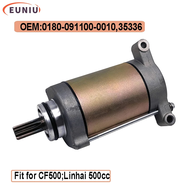 

Original Starter starting motor For CF500 188 U5 X5 ATV UTV Linhai 500 GO KART X5 0180-091100-0010 35336 Replacement Engine