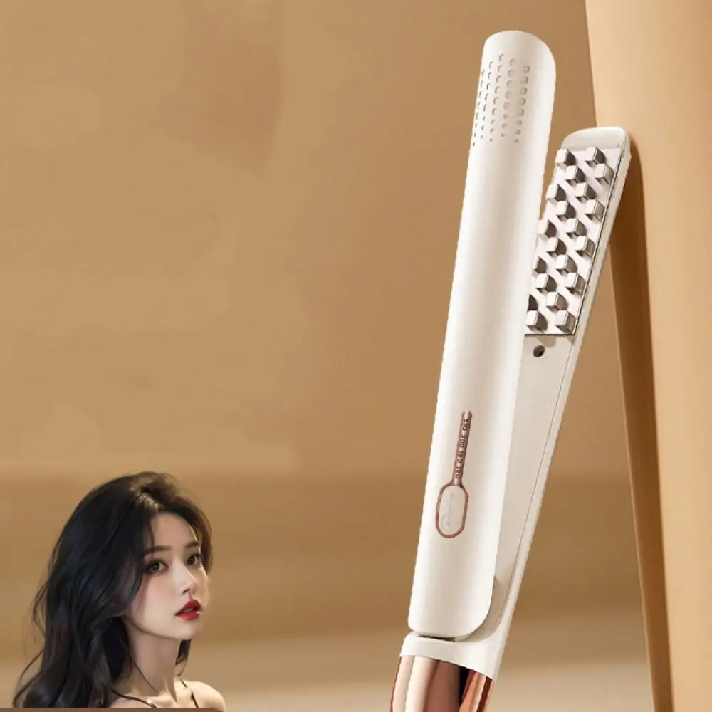 

2 in 1 Design Quick Heating Hair Straightener Clip-In Design Professional Hair Curler Negative Ion Styling Tool Hair Care