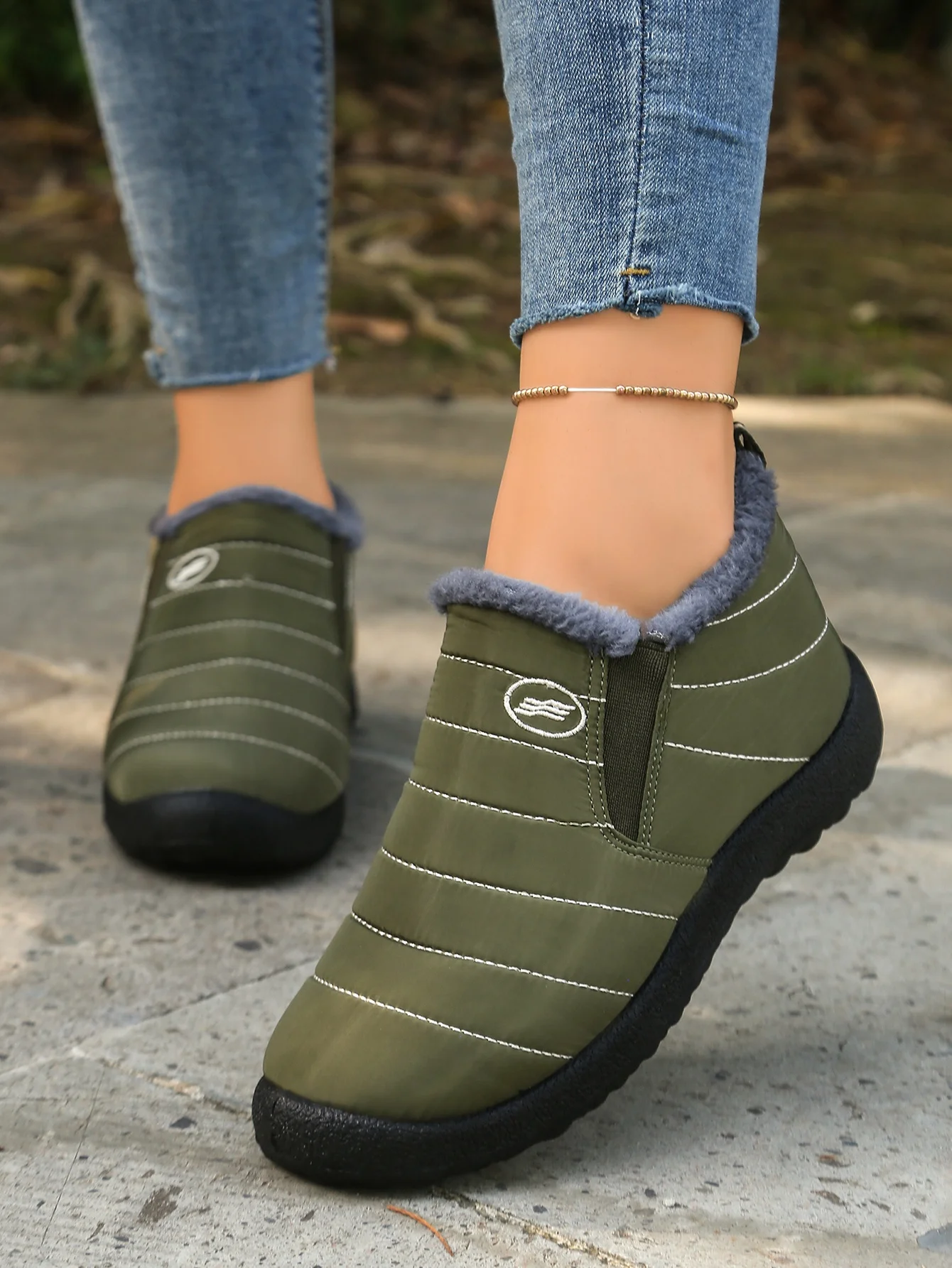 Damen-Winterstiefel 2025: Neue wasserdichte Plüsch-Schneestiefel für Damen – Warmhaltend, im Angebot mit kostenlosem Versand – Detail 20