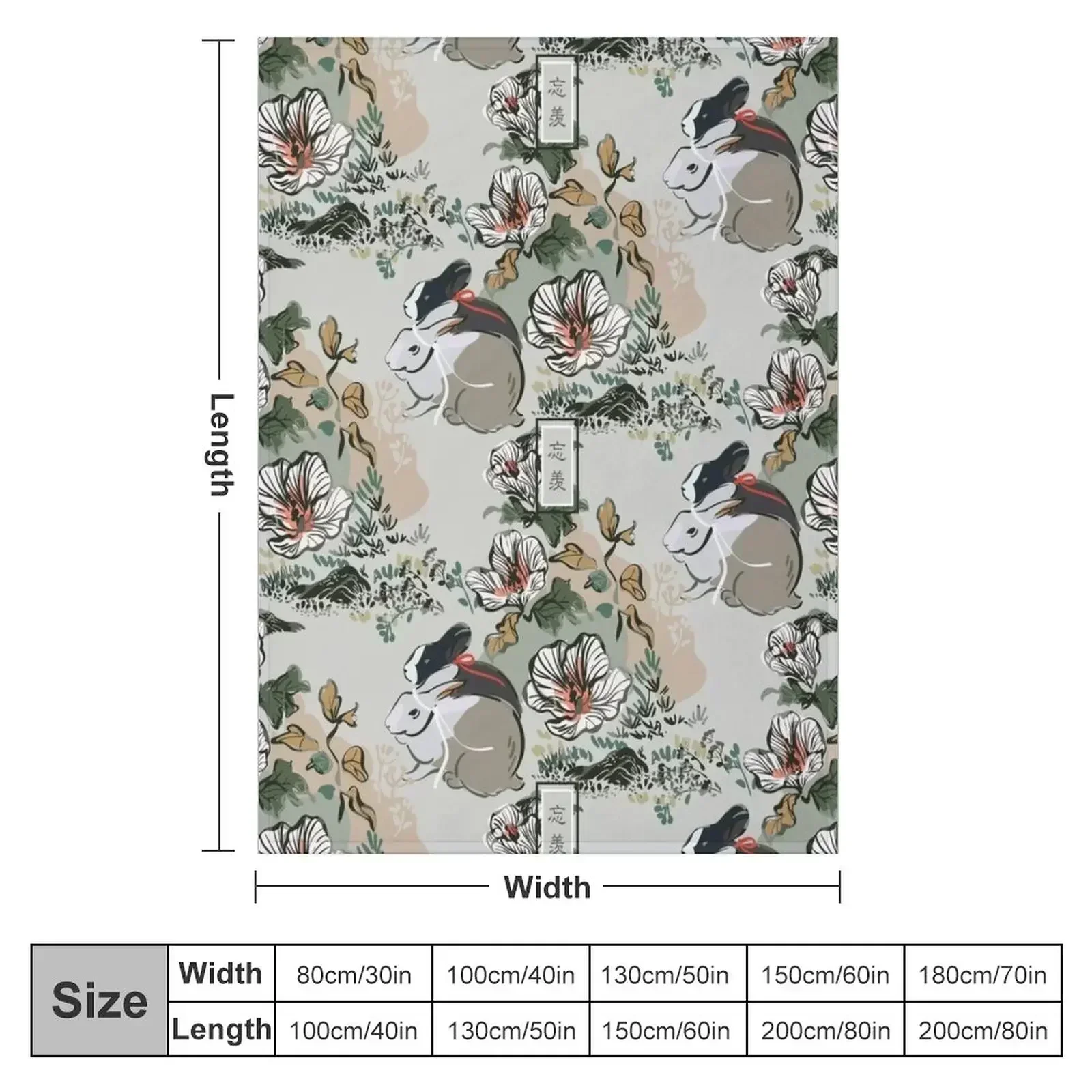 WangXian [SEAMLESS TRADITIONAL] Throw Blanket decorative Luxury Designer funny gift Luxury Thicken Blankets