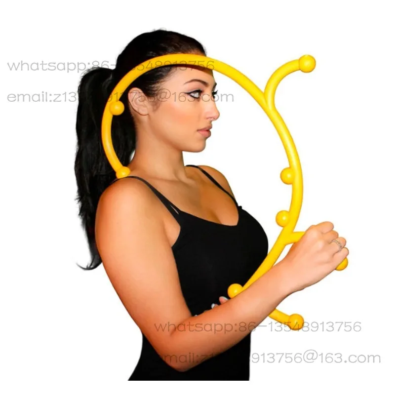 The original point massage stick hook manually presses the back acupoints and waist tendon sticks