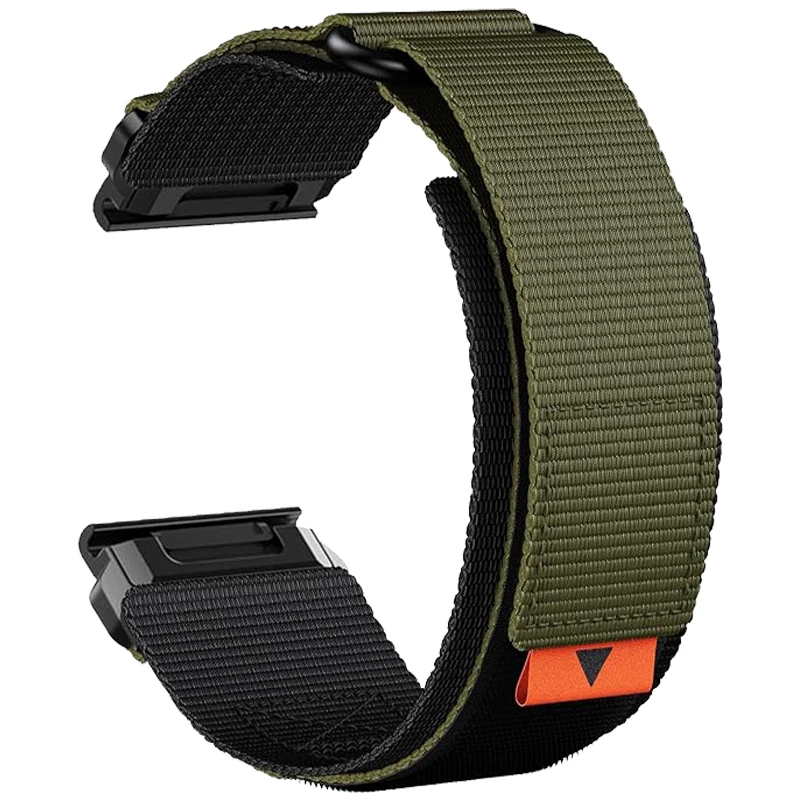 

Ремешок для наручных часов Quickfit, нейлоновый браслет для Garmin Fenix 7X 7 6X 6 Pro 5 5X Plus, Epix Pro 2 пособие G1 Mk3i, 26 мм 22 мм