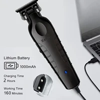 Kemei KM-2299 Professional Hair Clipper 1200mAh Electric Hair Clippers USB Rechargeable Hair Trimmers Hair Cutting Machine 2