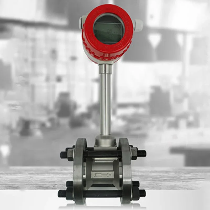 Vortex Flow Meter, DN32/DN40 Flanged Connection, 4–20 MA and RS-485 Output, Suitable for Steam, Compressed Air