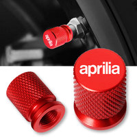 Wheel Tire Valve Stem Caps Airtight Covers For Aprilia RSV4 RSV1000/R Caponord 1200 Dorsoduro 750 Shiver Tuono 1000/R V4R