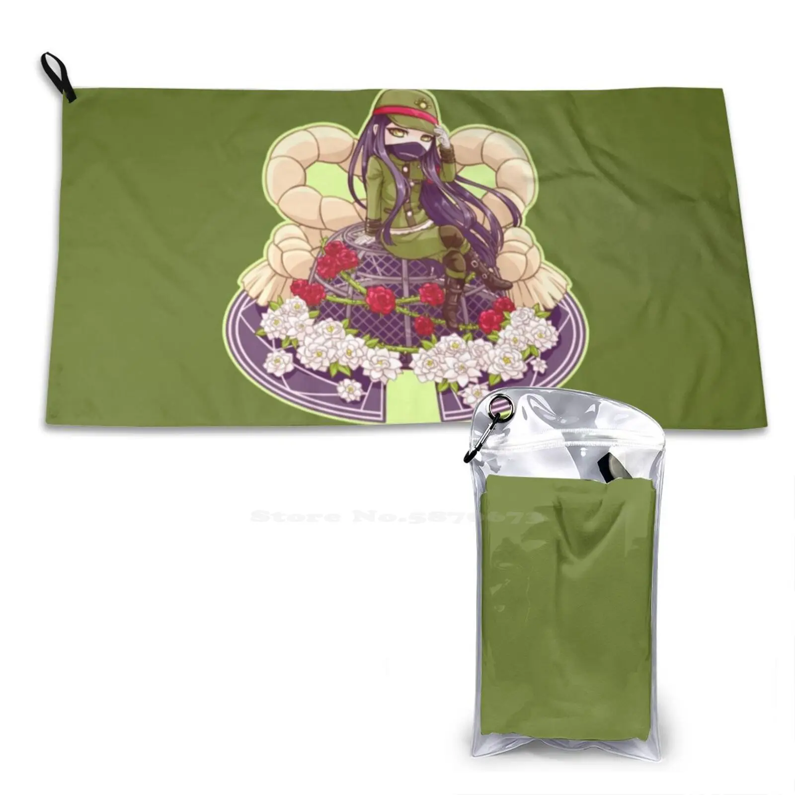 Ultimate Soft Towel Quick Dry Beach Towel Dangan Ronpa New Danganronpa V3 Ndrv3 Korekiyo Shinguuji Korekiyo Shinguji