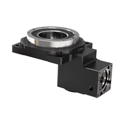 Th60 Haakse 90 Graden Holle Roterende Platform Versnellingsbak Draaitafel Voor 40Mm 50W 100W Ac Servomotor Ingaande As 8Mm