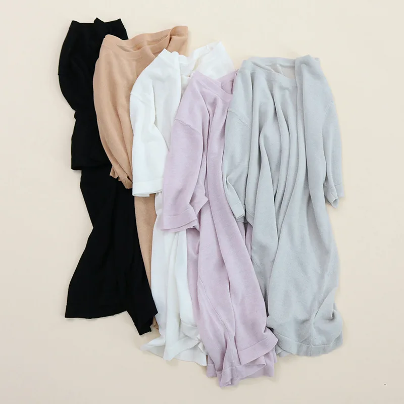 

Lyocell silk t shirt shirts women summer knit top woman clothes tops pink tshirt womens clothing sexy fashion aesthetic blouse