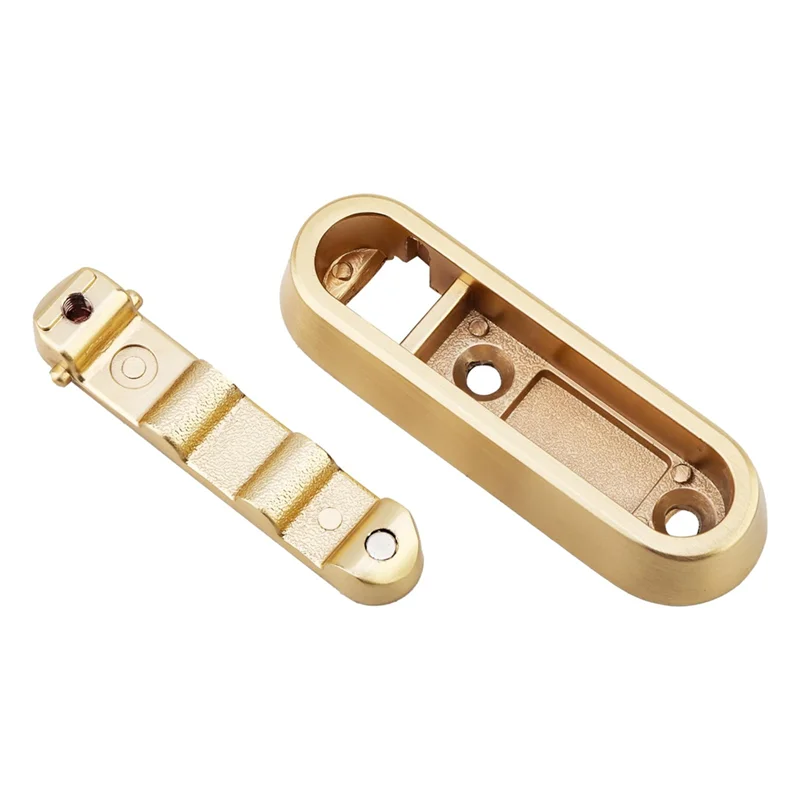 AT63-4Pcs Folding Coat Hooks Wall Mounted For Hanging Coat Towels Furniture Handles For Cabinets And Drawers Gold