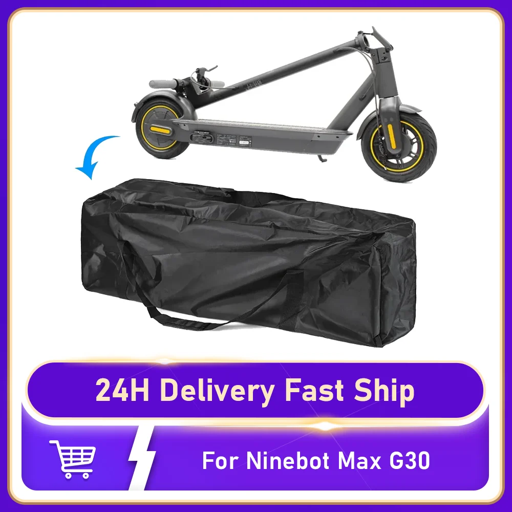 Zusammenklappbare Tragetasche für Elektroroller, staubdicht, wasserdicht, Aufbewahrungstasche für E-Scooter, Abdeckung, Skateboard-Tragetasche für Ninebot Max G30