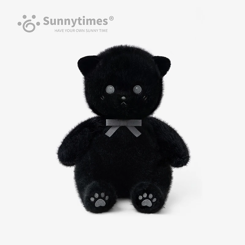 

23cm Sunnytimes Waiting Cat Series for Kids Cute Soft Plush Doll Hugs Sleep Soothing Stuffed Appease Decor Pendant Ornament Gift