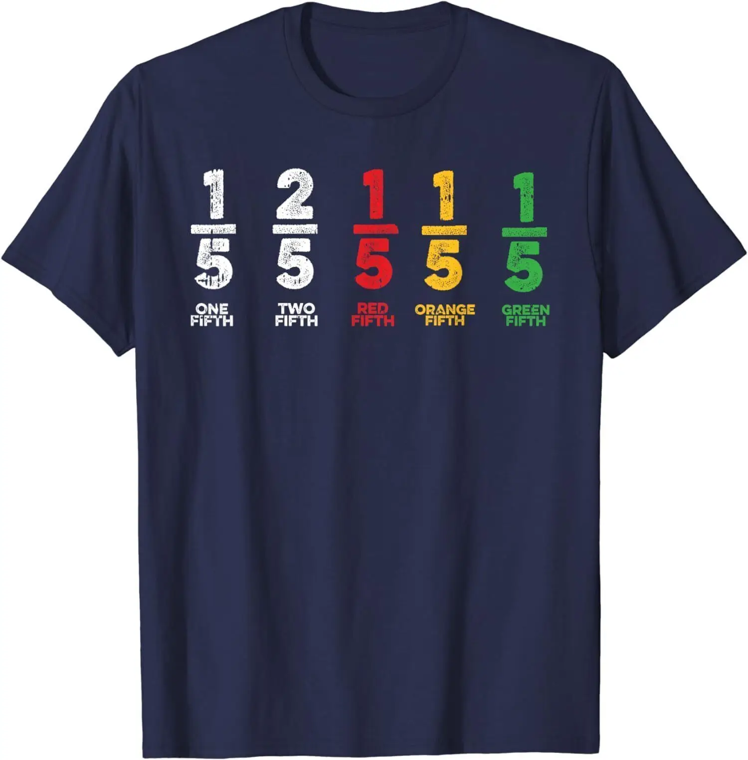 One Fifth Two Fifth Cinco De Mayo Funny Mexican Math Unisex T-Shirt