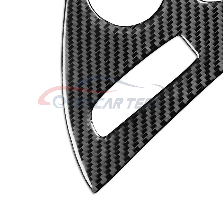 For Ford Mustang 1996-2003 Center Control Panel Trim Dashboard Car Door Switch Carbon Fiber Cover