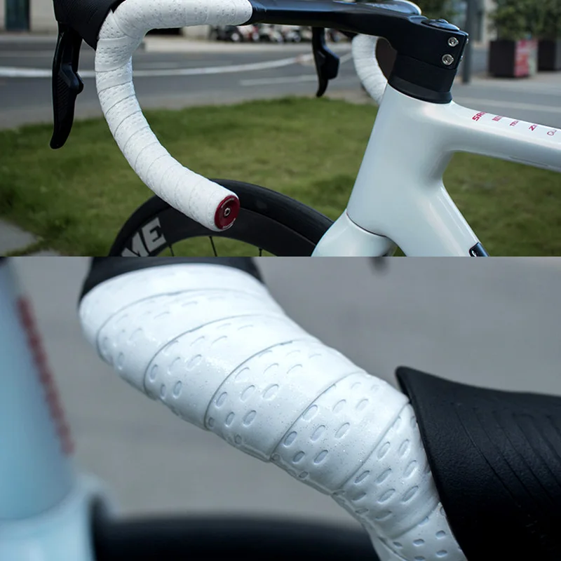 Buntes, verdicktes, stoßdämpfendes, rutschfestes Rennrad-Lenkerband, Anti-Vibration, Komfort, Fahrrad-Lenkerwickel, Stape – Detail 10