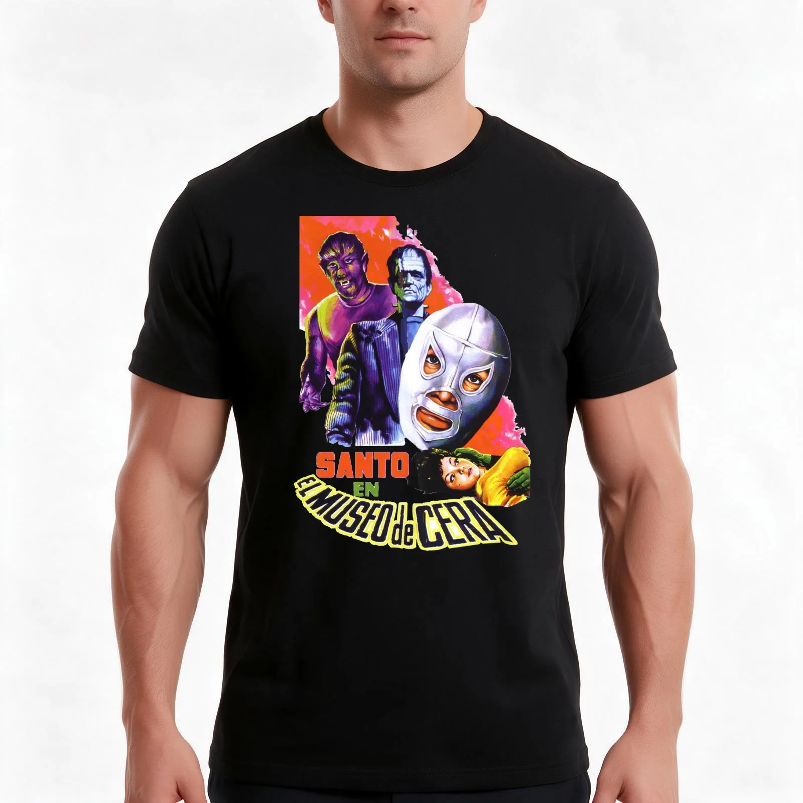 Saint in the Wax Museum T-Shirt, Summer Casual Cotton Tee, Oversized Streetwear Tops, Vintage Graphic Print, Unisex Men Women