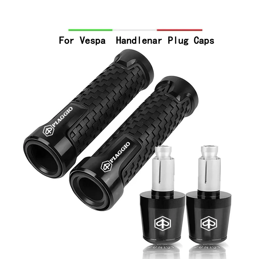 For Vespa Piaggio MP3 500 300 BYQ FLY Medley150 ZIP50 Liberty 150s 125 Motorcycle Handlebar Hand Grips Handle Bar End Cap