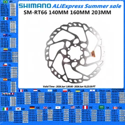 1PCS Shimano SLX ZEE DEORE SM-RT66 RT76 RT86 Disc Brake Rotors 160mm 180mm 203mm MTB 6 Bolt Type Disc Brake Rotors Cycling Parts