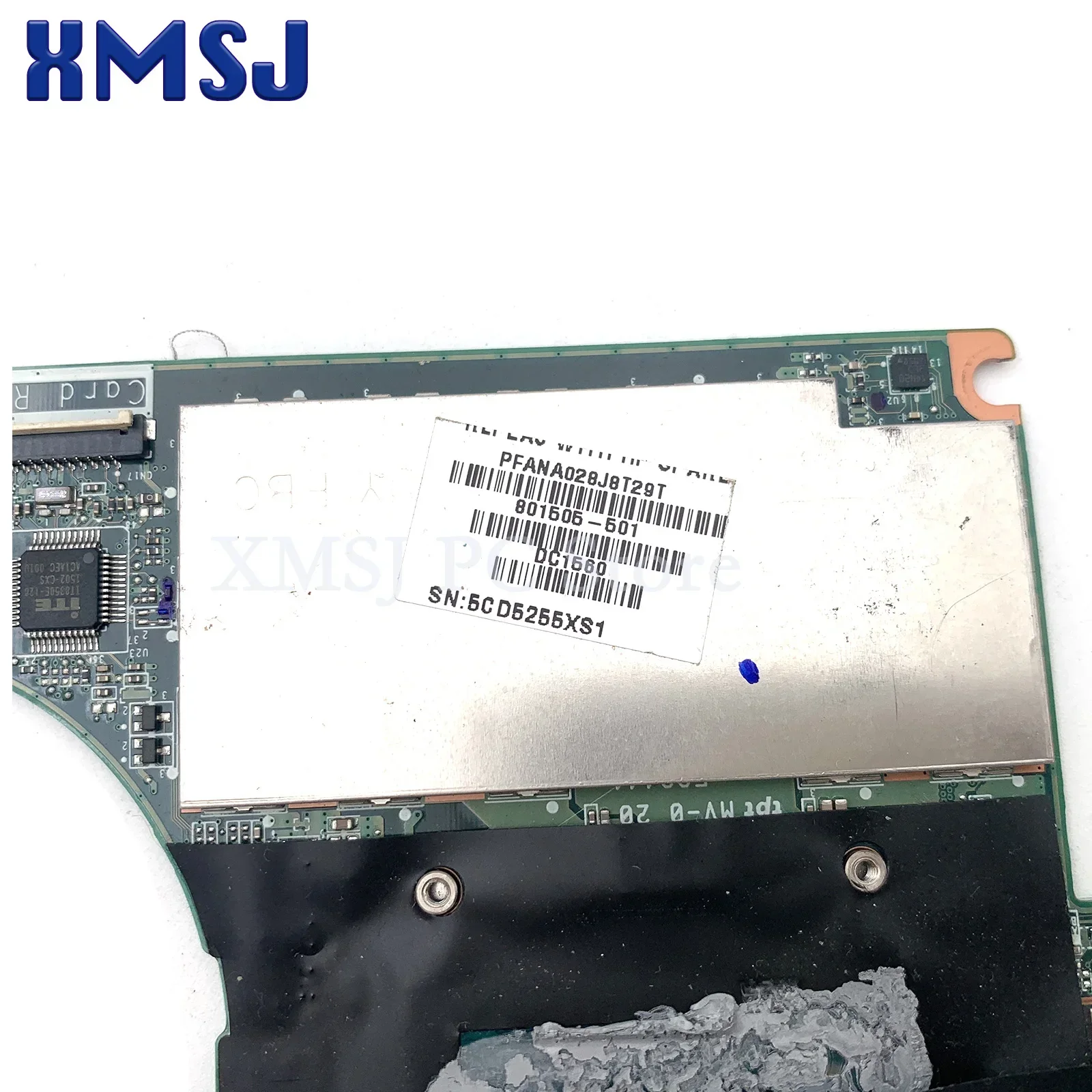 XMSJ dla płyty głównej laptopa HP X360 G1 13-4000 801505 -601 801505 -501 801505 -001 Z procesorem I7-5500U i 8 GB pamięci RAM DA0Y0DMBAF0