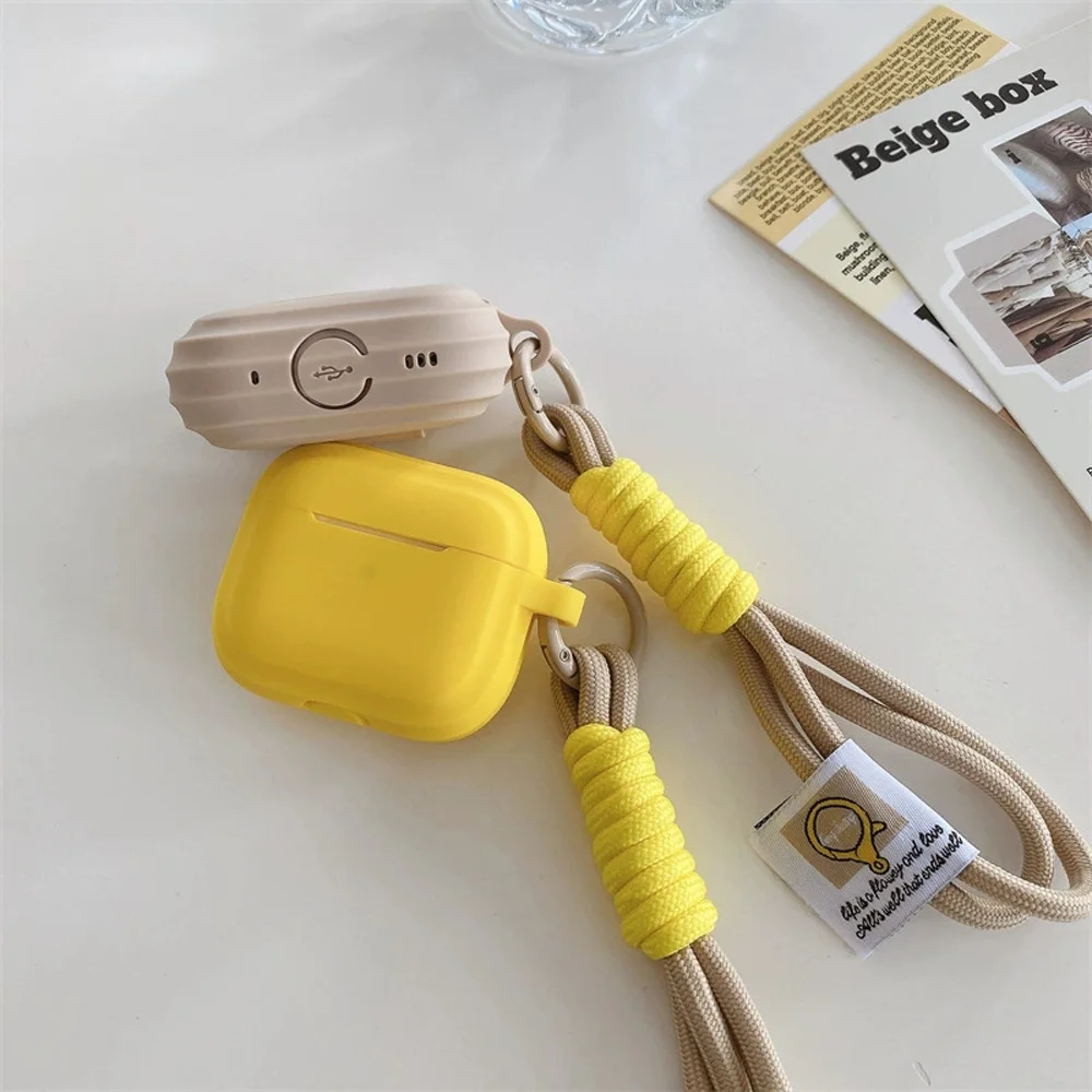 korea fashion candy colour silicone soft earphone case for airpods 4 2024 New Protection cover coque for airpods 1 2 3 4 pro 2