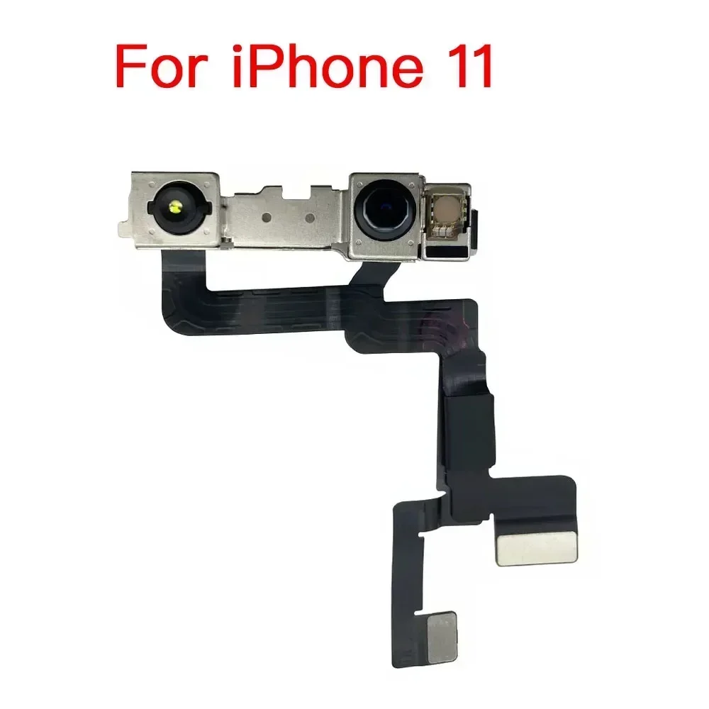 Front Camera Module Flex Cable Replacement Part for IPhone 7 8 Plus X XR XS 11 12 Mini Pro Max NO Face ID