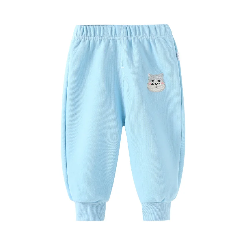 Pantalon de sport en coton imprimé dessin animé pour enfants, pantalon de jogging pour bébé fille, document bonbons adt, décontracté, automne, 2024