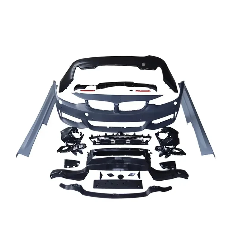 

Car Body Parts Auto Front Bumper Car Bumper S 4 Series F32 to MT Facelift Kit Bumper Diffuser Side Skirt