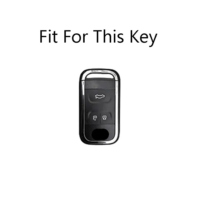 Zinc Alloy Car Key Case Holder Protector for Chery Tiggo 3 5X 4 8 Glx 7 2019 2020 Arrizo for Cheri Tiggo 8 Auto Parts