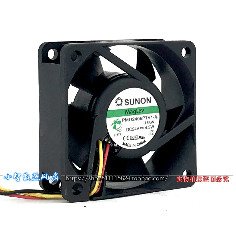 ORIGINELE PMD2406PTV1-A DC24V 4.3 W 6025 60*60*25mm NIEUWE KOELVENTILATOR RADIATOR