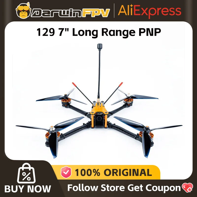 داروين طائرة ترافيرس طويلة المدى ، مركبة جوية عالمية بدون طيار FPV ، تحكم في الطيران F405 ، 7 بوصة ، GPS #1