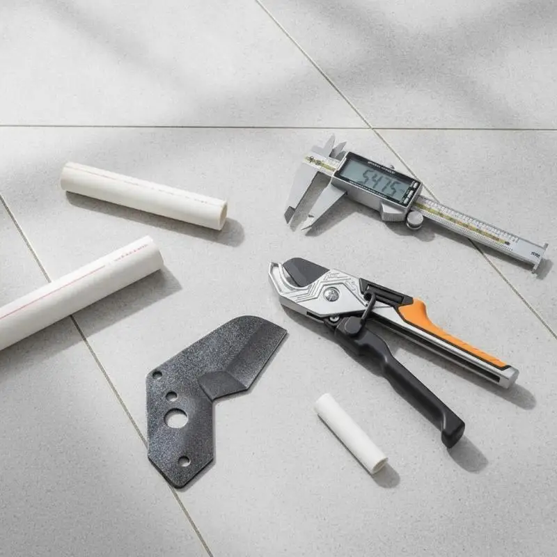 【AB1】PU Pipe Cutter SK5 Steel Sharp Blade 0-32mm Heavy Duty Anti-slip Handle Cutting Tool for PVC PPR PE Pipes Industrial Use{H