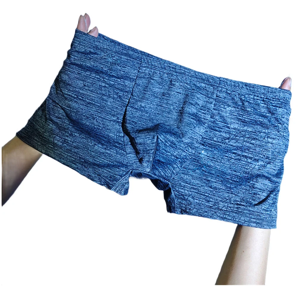 

Daily Use Boxer Shorts Breathable Elastic Mens Underwear Elastic Pouch Shorts Brand New Condition Comfortable Fabric