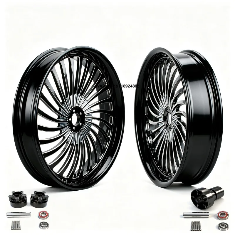Forged Aluminum Front / Rear Wheel Rim, Direct Replacement for Touring Road King & Bagger Models 2008-2026