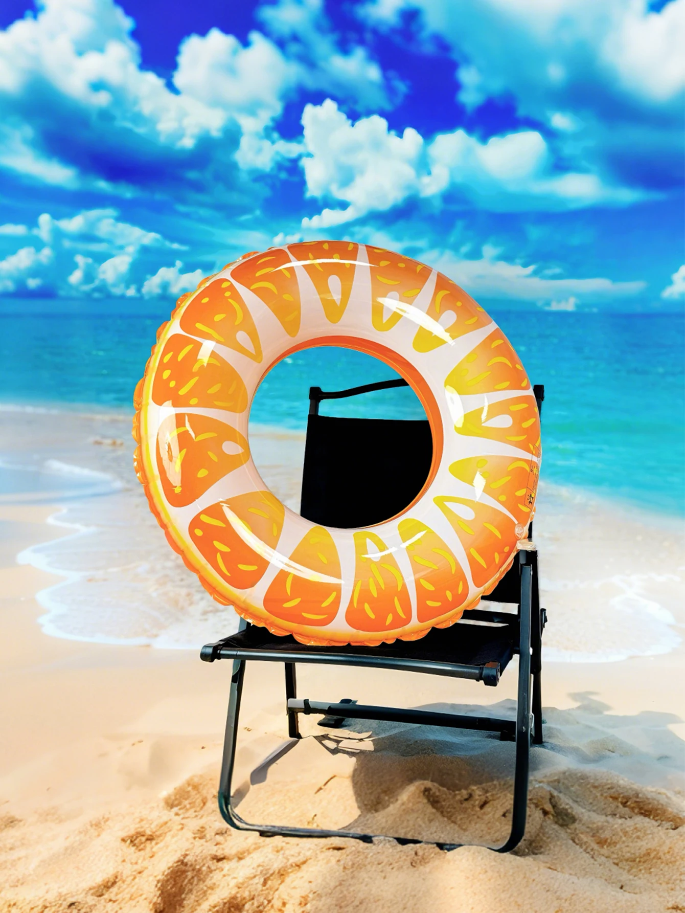 2025Hot Sale90shine 1PC Arancione Piscina Galleggiante, Tubi Gonfiabili Floaties Giocattoli Adulti Anelli di Nuoto, Ragazze Ragazzi Piscina Spiaggia Lago Summ