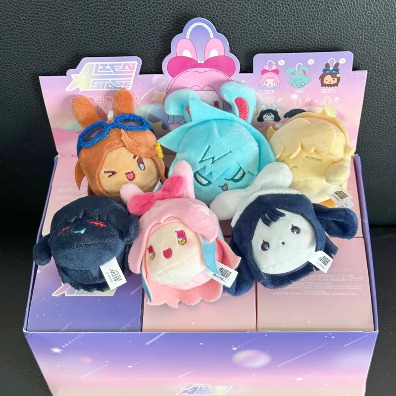 

Подлинная в наличии Alien Stage Bunny Tuanzi Head Series Blind Box Симпатичная кукла Подвеска Сумка Украшения Модные игрушки Подарки-сюрпризы для фанатов